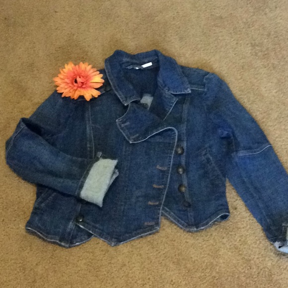 SOLD- Denim Jacket Women Sz Medium - Picture 4 of 6